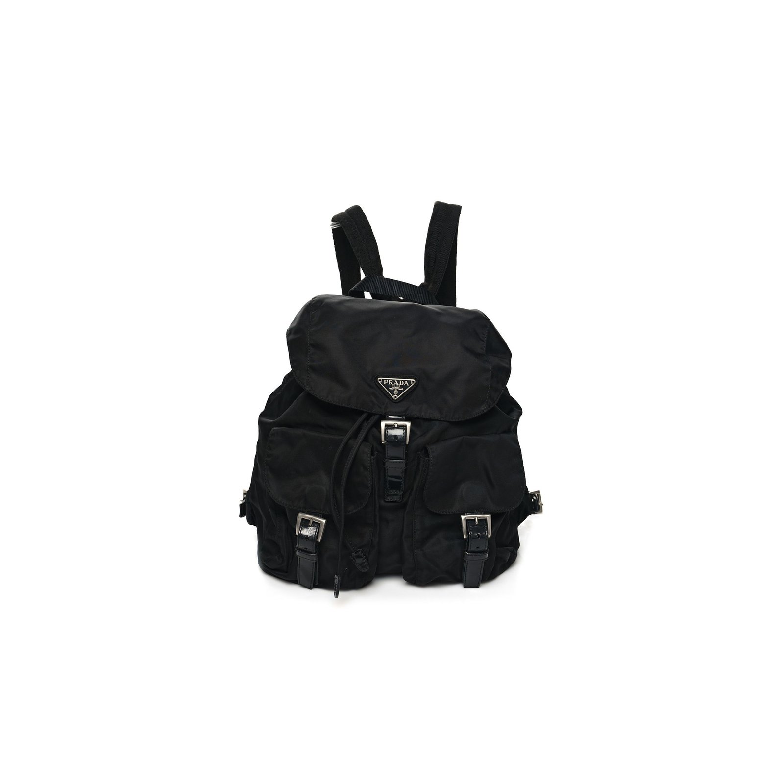 392827610fb478ed1901750b25e43ac7076a97a9 PRADA NYLON VELA MEDIUM BACKPACK BLACK (33*29*15cm) - Image 1