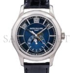 PATEK PHILIPPE COMPLICATIONS MECHANICAL BLACK DIAL MENS WATCH 5205G-013 - Image 2