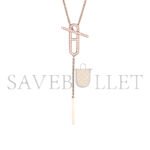 HERM�S EVER CHAINE D'ANCRE LARIAT NECKLACE H118341B00ST - Image 2