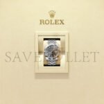 ROLEX DATEJUST 41 OYSTER, 41 MM, OYSTERSTEEL AND WHITE GOLD WATCH 126334 - Image 2