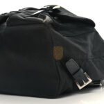 PRADA RE-NYLON TESSUTO SAFFIANO MEDIUM BACKPACK BLACK (29*28*15cm) - Image 3