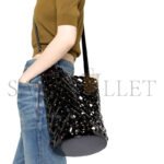 YSL THE HEARTED SEAU BUCKET BAG STL47P688BLK (20*30*20cm) - Image 2