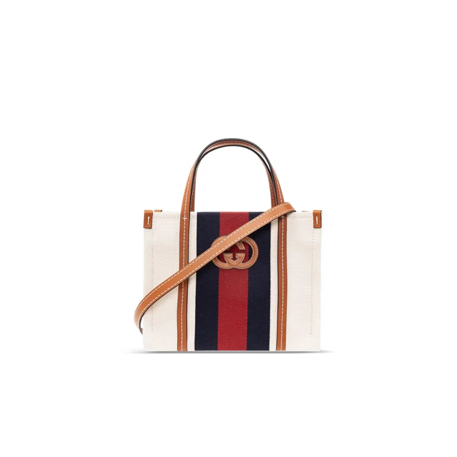 3c0e3b192304abeb5c12ab803c84fe1f7b07c590 GUCCI GG MINI TOTE BAG 727735 (22.5*18.5*11cm) - Image 1