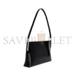 YSL SUZANNE RIGID SHOULDER BAG IN SHINY LEATHER�741637AAB9H1000 (30*14*4cm) - Image 3