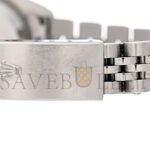 ROLEX STAINLESS STEEL 18K WHITE GOLD DIAMOND MOTHER OF PEARL 26MM OYSTER PERPETUAL DATEJUST WATCH 79174 - Image 4