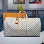 Louis Vuitton Damier Azur Keepall Bandouliere 55 N41429 - Image 2
