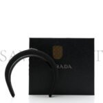 PRADA NYLON RE-NYLON HEADBAND BLACK - Image 2