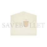 YSL UPTOWN POUCH IN CROCODILE-EMBOSSED SHINY LEATHER 565739DND0J9207 (21.5*12*2.5cm) - Image 4