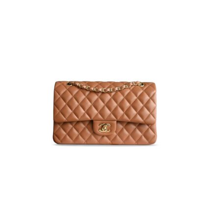 CHANEL MEDIUM�CLASSIC�FLAP�QUILTED LAMBSKIN A01112 (25*15*6cm)