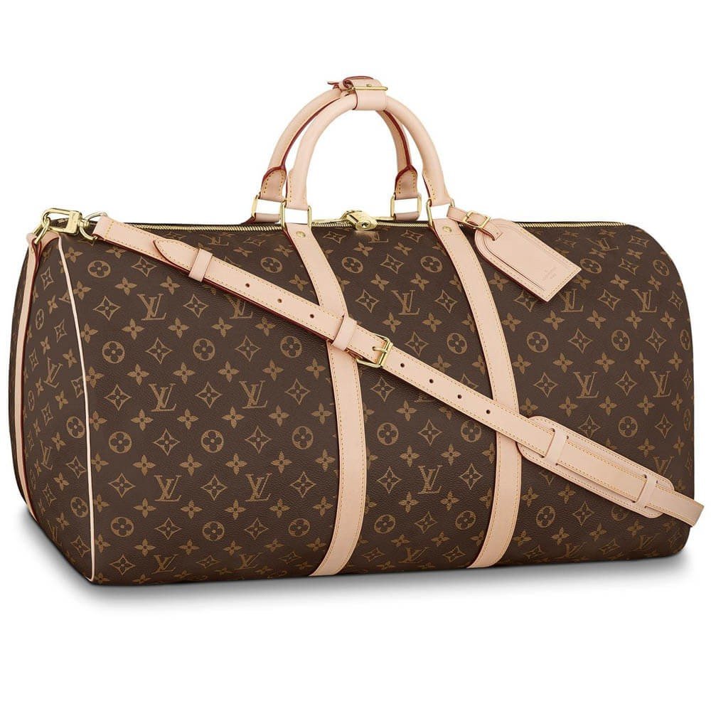3f2394604877fb86a613668cc727afc45a053c21 Louis Vuitton Monogram Canvas Keepall Bandouliere 60 M41412 - Image 1