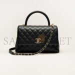 CHANEL LARGE FLAP BAG WITH TOP HANDLE A92991 (29*18*12cm) - Image 2