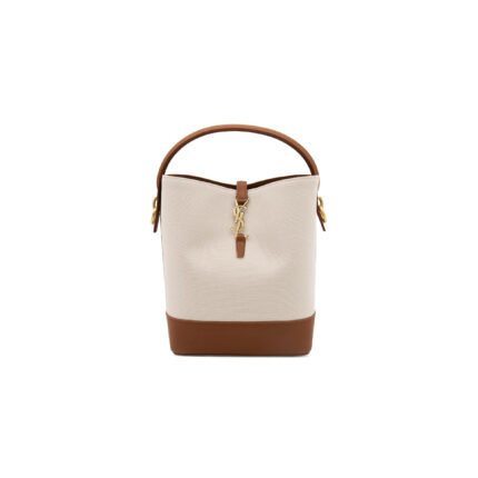 YSL LE 37 IN CANVAS AND LEATHER 742828FAC7T9856 (26*20*12cm)