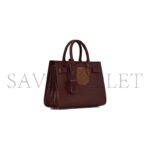 YSL SAC DE JOUR NANO BAG IN CROCODILE-EMBOSSED LEATHER 392035DND1N6475 (22*18*10.5cm) - Image 2