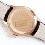 ROLEX CELLINI DATE BLACK DIAL IN EVEROSE GOLD WATCH 50515 - Image 2