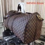 Louis Vuitton Damier Ebene Canvas Keepall Bandouliere 55 N41414 - Image 3