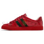 GUCCI ACE GG CRYSTAL CANVAS RED 760775 - Image 3