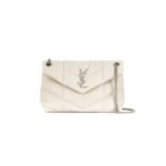 YSL PUFFER SMALL CHAIN BAG IN QUILTED LAMBSKIN�577476563324 (29*17*11cm)