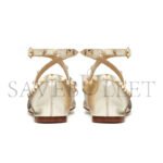 VALENTINO ROCKSTUD LAMINATED NAPPA LEATHER BALLERINA 4W2S0HB6JXH_R16 - Image 4