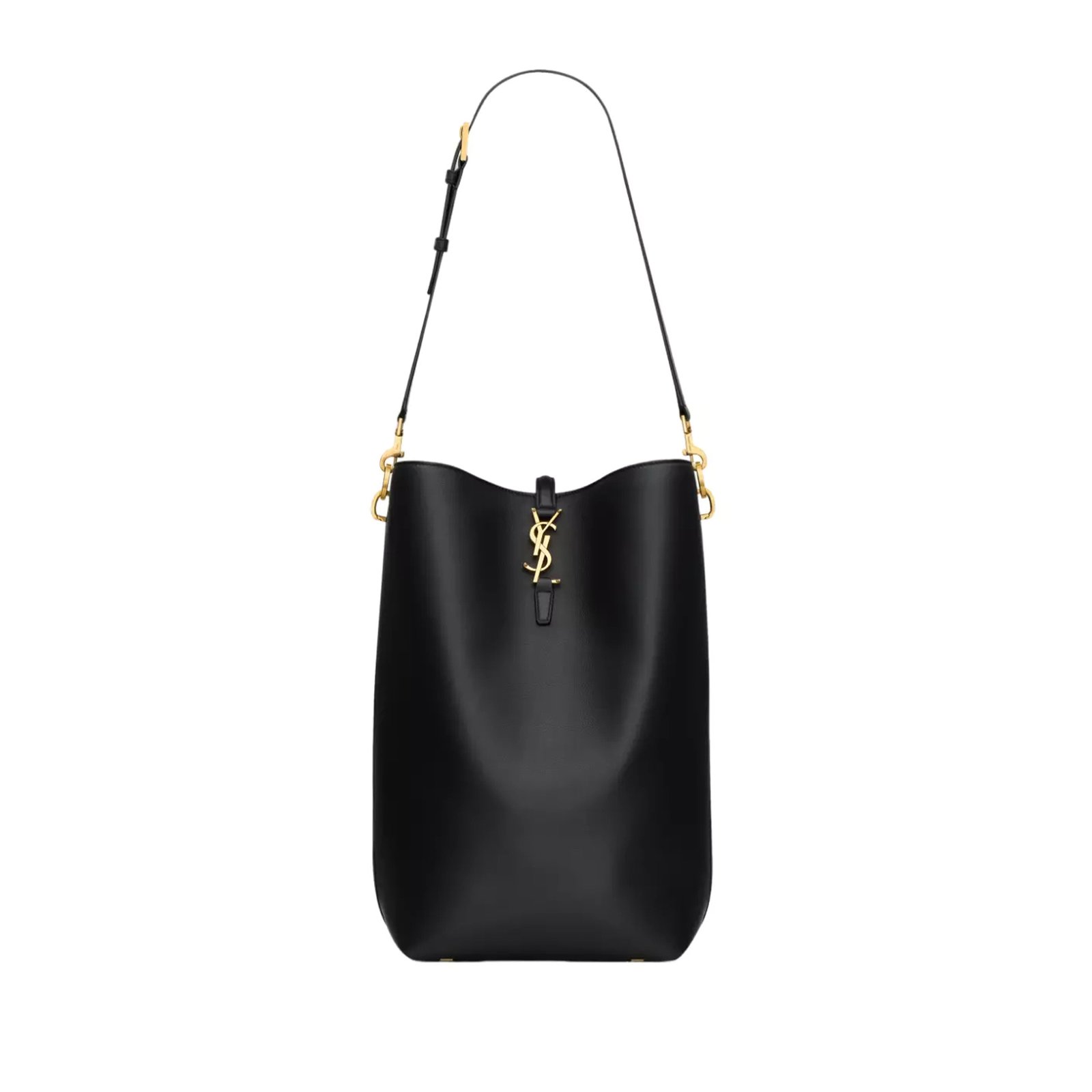 41b8c8521a52300f37cf9d3f52c47fc90e57e588 YSL LE 37 LARGE IN SHINY LEATHER 753825902667 (32*21*16cm) - Image 1