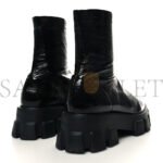 PRADA NAPPA ANTIQUE MEDIUM TOP HANDLE BAG BLACK - Image 4