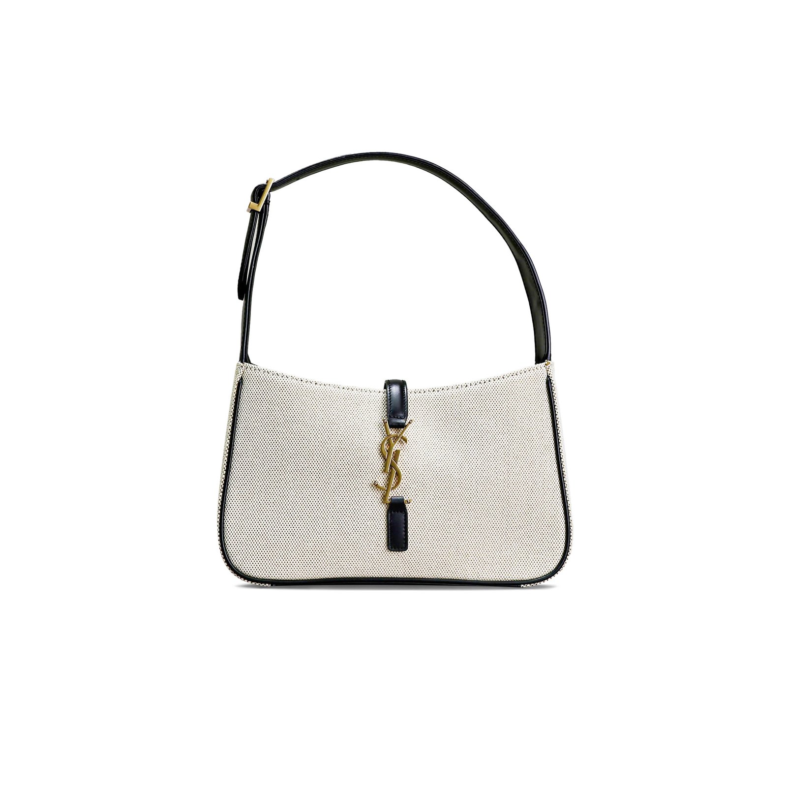 41d973ca17963a1e817e2764edbfa2c6f6b6b0a8 YSL LE 5 � 7 IN CANVAS AND LEATHER 657228100452 (23*16*6.5cm) - Image 1