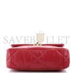 CHANEL 19 FLAP BAG QUILTED LEATHER AS1160 (26*16*9cm) - Image 4