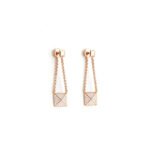 HERM�S CLOU D'H DANGLE EARRINGS H223507B00