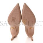 PRADA CAMOSCIO 65MM PUMPS 36 BIEGE - Image 4