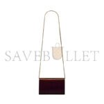 YSL UPTOWN POUCH IN PATENT LEATHER 116201106000000 (19*12*3cm) - Image 3