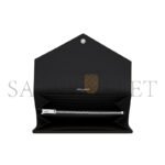 YSL CASSANDRE MATELASS� LARGE FLAP WALLET IN GRAIN DE POUDRE LEATHER�372264BOW021000 (19*11*3cm) - Image 4