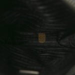 PRADA TESSUTO NYLON VITELLO HOBO NERO BLACK (31*23*11cm) - Image 4