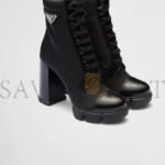 PRADA NYLON AND NUBUCK LEATHER BOOTIES 1T427M - Image 4