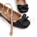 VALENTINO ROCKSTUD BALLERINA IN NAPPA LEATHER 4W2S0HB6XGR_N71 - Image 6
