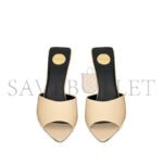 YSL ROMY MULES IN SMOOTH LEATHER 806669AACSQ9928 - Image 2