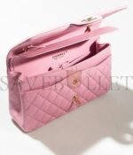 CHANEL CLASSIC BAG GOLD HARDWARE A01112 Y33352 NH622 (25.5*15.5*6.5cm) - Image 5