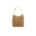 YSL LE 5 � 7 SUEDE HOBO BAG IN OLIVE 7538371U80W3194 (30*31*13cm)