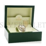 ROLEX STAINLESS STEEL 18K YELLOW GOLD 36MM OYSTER PERPETUAL DATEJUST WATCH WHITE ROMAN 16233 - Image 2