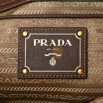PRADA JACQUARD LOGO TOTE CORDA BRUCIATO (33*23*16cm) - Image 5