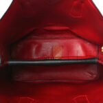 PRADA SAFFIANO CUIR LARGE DOUBLE BAG BLACK FUOCO (35*27*17cm) - Image 4