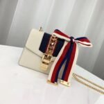 Gucci Sylvie Leather Mini Chain Bag 431666 - Image 2