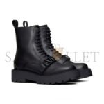 VALENTINO VLOGO SIGNATURE CALFSKIN COMBAT BOOT 45MM 5W0S0KT9EQC_0NO - Image 3