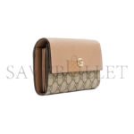 GUCCI GG MARMONT BI-COLOR CONTINENTAL WALLET�45611617WAG5788 (10*19*3.5cm) - Image 3