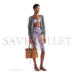 PRADA BUCKLE LARGE LEATHER HANDBAG WITH BELT 1BA416 (37*27*14cm) - Image 2