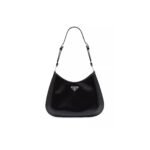 PRADA CLEO BRUSHED LEATHER SHOULDER BAG 1BC156 (30*18.5*4cm)