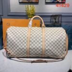 Louis Vuitton Damier Azur Keepall Bandouliere 55 N41429 - Image 4