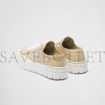 PRADA DOUBLE WHEEL RE-NYLON GABARDINE SNEAKERS 1E260M - Image 3