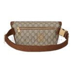 GUCCI GG LARGE CANVAS WITH LEATHER TRIM FANNY 733240 (22*15*4cm) - Image 2