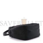 PRADA TESSUTO SOFT PADDED RE-NYLON STRIPED MINI BAG BLACK (23*13*6cm) - Image 3