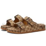 GUCCI SIDELINE GG LOGO SANDAL 658020 - Image 2