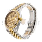 ROLEX DATEJUST GOLDEN PALM WATCH 126233 - Image 2